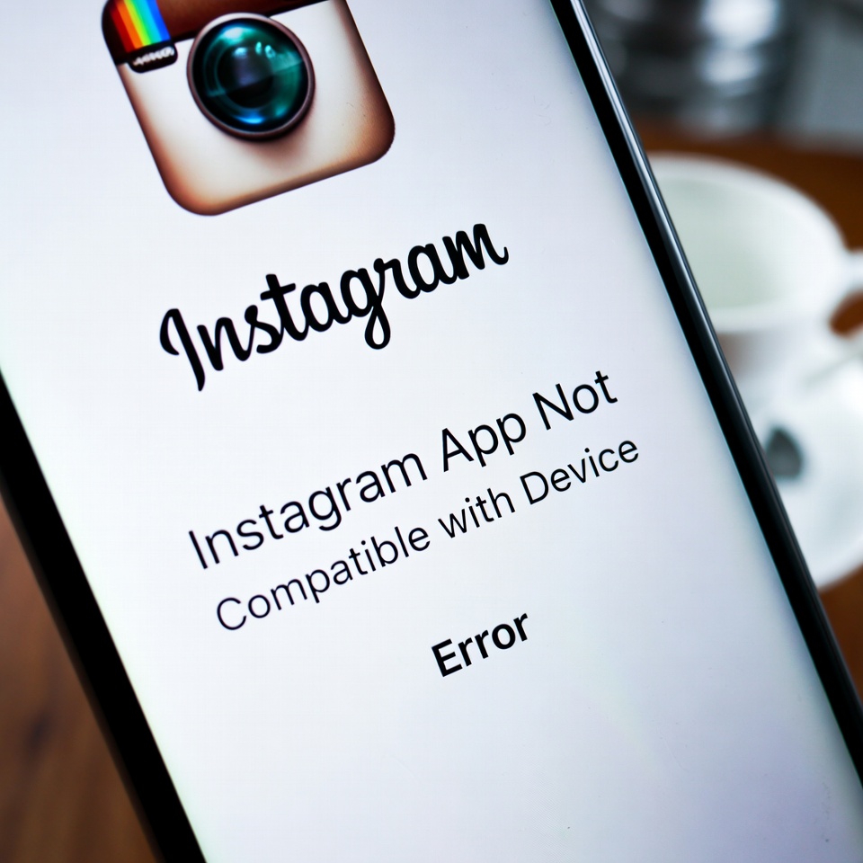 Instagram App Not Compatible with Device Error – How to Fix