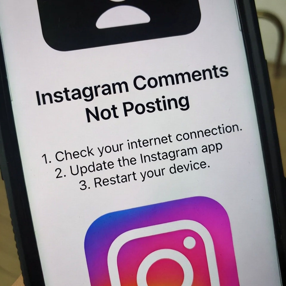 Instagram Comments Not