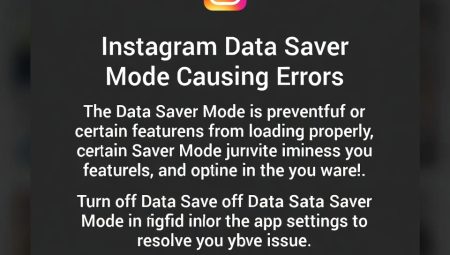 Instagram Data Saver Mode Causing Errors – What’s Going On?
