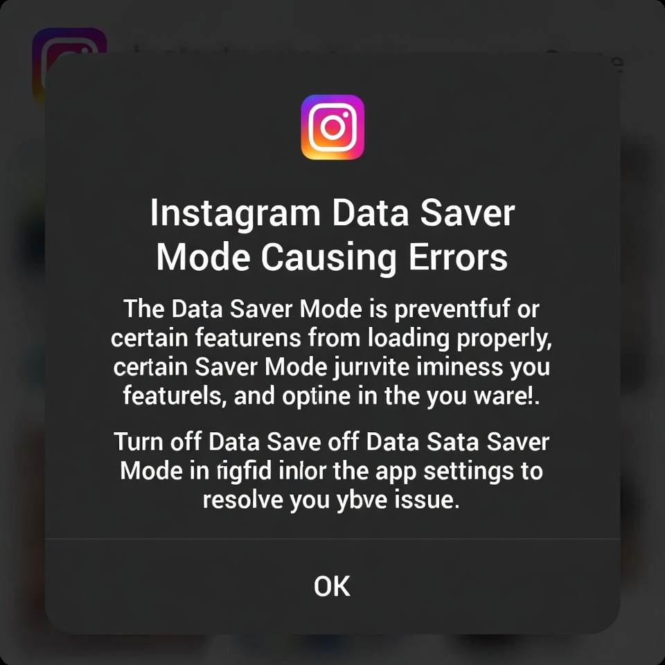Instagram Data Saver Mode Causing Errors – What’s Going On?