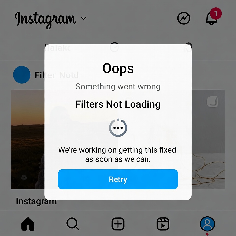 Filters Not Loading