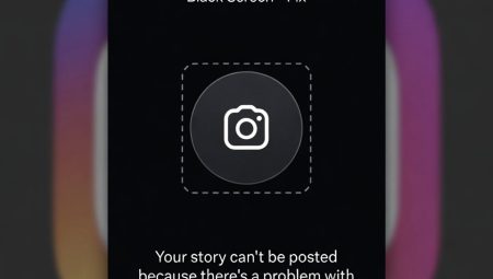 Instagram Story Camera Black Screen – Fix